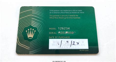 rolex garantiekarte nachbestellen|Rolex watch warranty card.